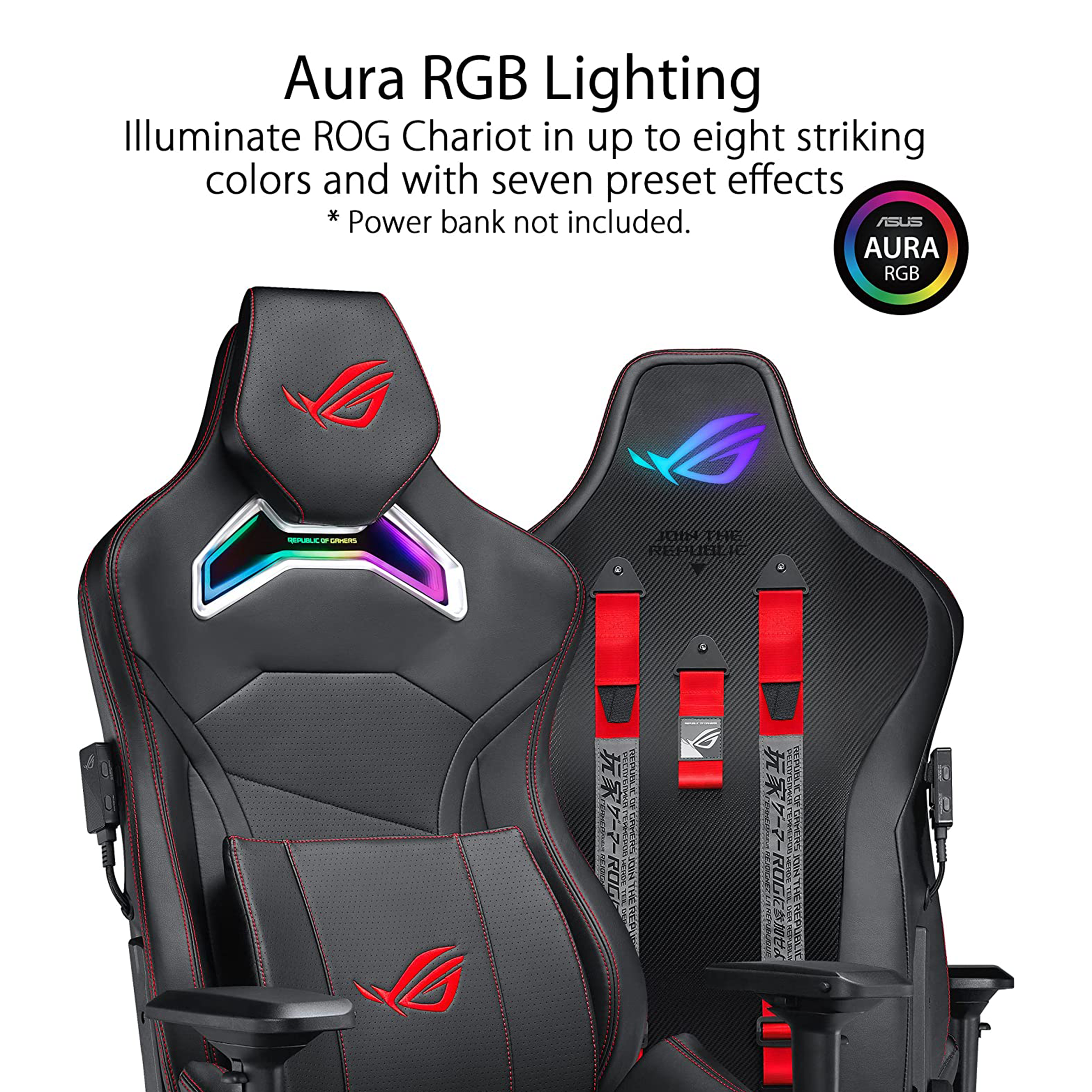 Buy ASUS ROG Chariot Core Gaming Chair AURA RGB SL300 Black